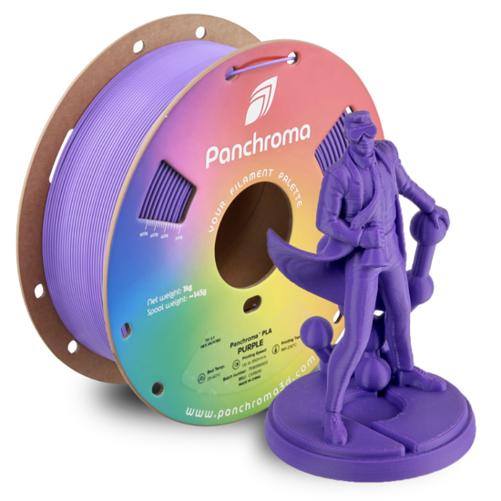 Polymaker Panchroma™ Basic PLA Lillā, 1kg, 1,75 mm, CA19010